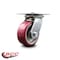 Service Caster 5 Inch Heavy Duty Top Plate Poly on Aluminum Swivel Caster with Roller Bearing SCC-35S520-PAR - alternate 2